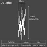 LED Stair Chandelier