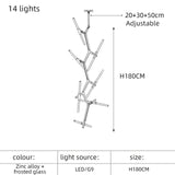 Stair Chandelier Minimalist TORE
