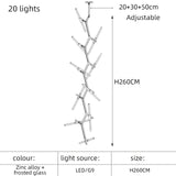 Stair Chandelier Minimalist TORE