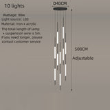 LED Stair Chandelier VILLA