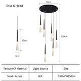 Led Stair Chandelier TREX