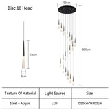 Led Stair Chandelier TREX