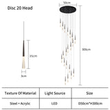 Led Stair Chandelier TREX