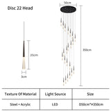 Led Stair Chandelier TREX