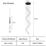 Led Stair Chandelier TREX