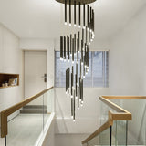 LED  Stair Chandelier DROM