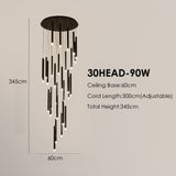 LED  Stair Chandelier DROM