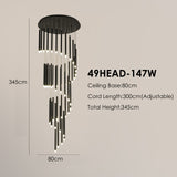 LED  Stair Chandelier DROM