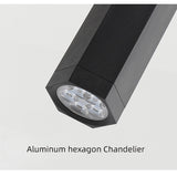 Modern led stair chandelier ATTO