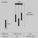 Modern led stair chandelier ATTO