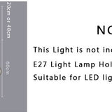 black modern chandelier