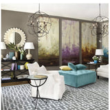 thin black orb chandelier 8 lights living room