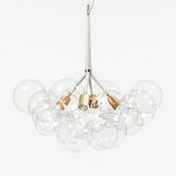 Bubble Molecular Glass Chandelier