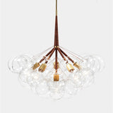 Bubble Molecular Glass Chandelier