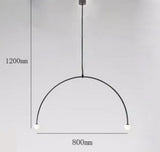 ultra-modern minimalist chandelier