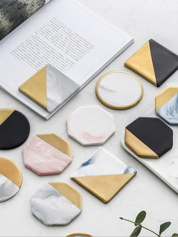 Marble Grain Coasters