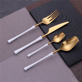 Stainless Steel Golden Cutlery